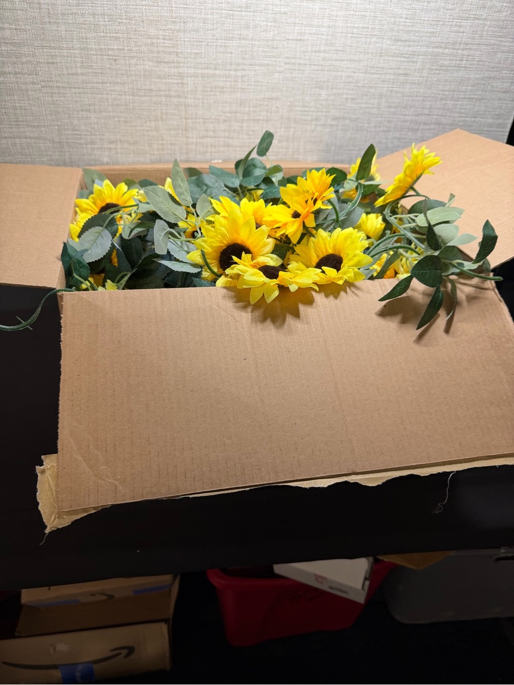 Yellow Sunflower Faux Floral Stems - Home Accents